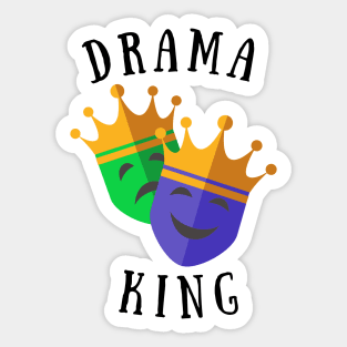 Drama King Sticker